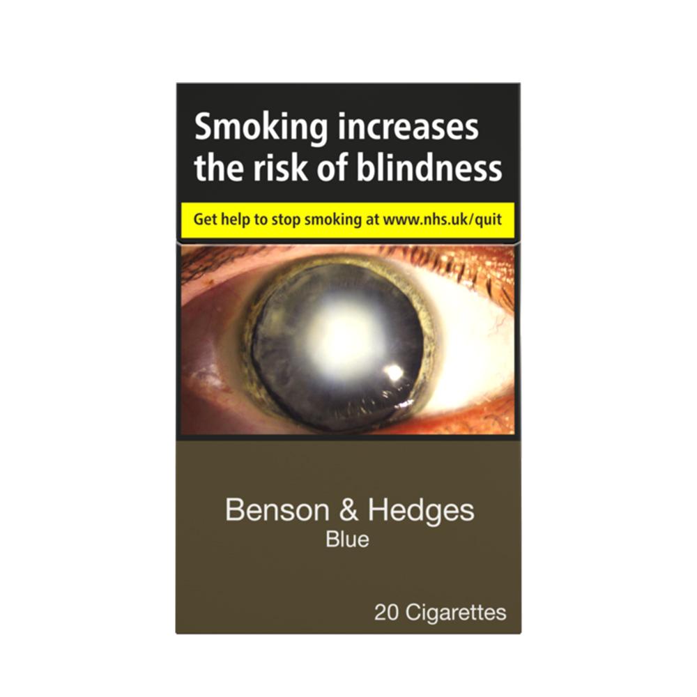 BENSON & HEDGES  BLUE 20 PACK