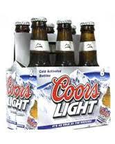 COORS 6 PACK  330ML