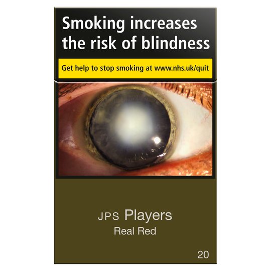 JPS PLAYERS RED 20 KING SIZE